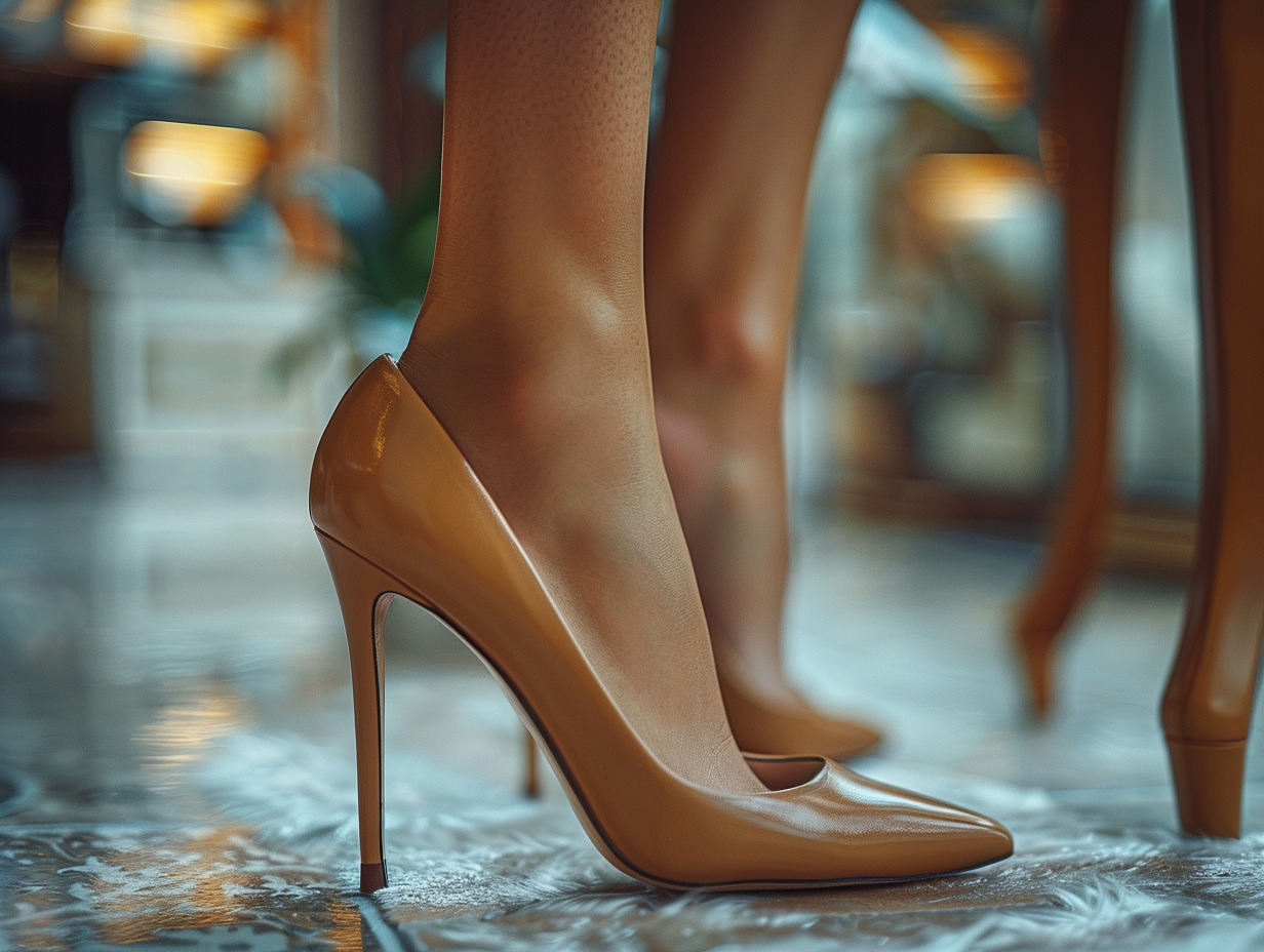talons confortables
