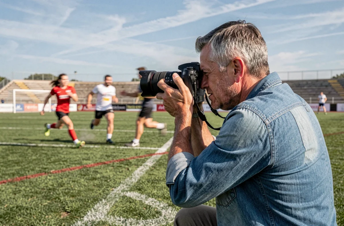 Chris.F Photographie, photographe sportif, capturant des images dynamiques lors d'un événement sportif en plein air en Tarn-et-Garonne