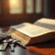 Clés classiques portefeuille et livre code civil sur bureau