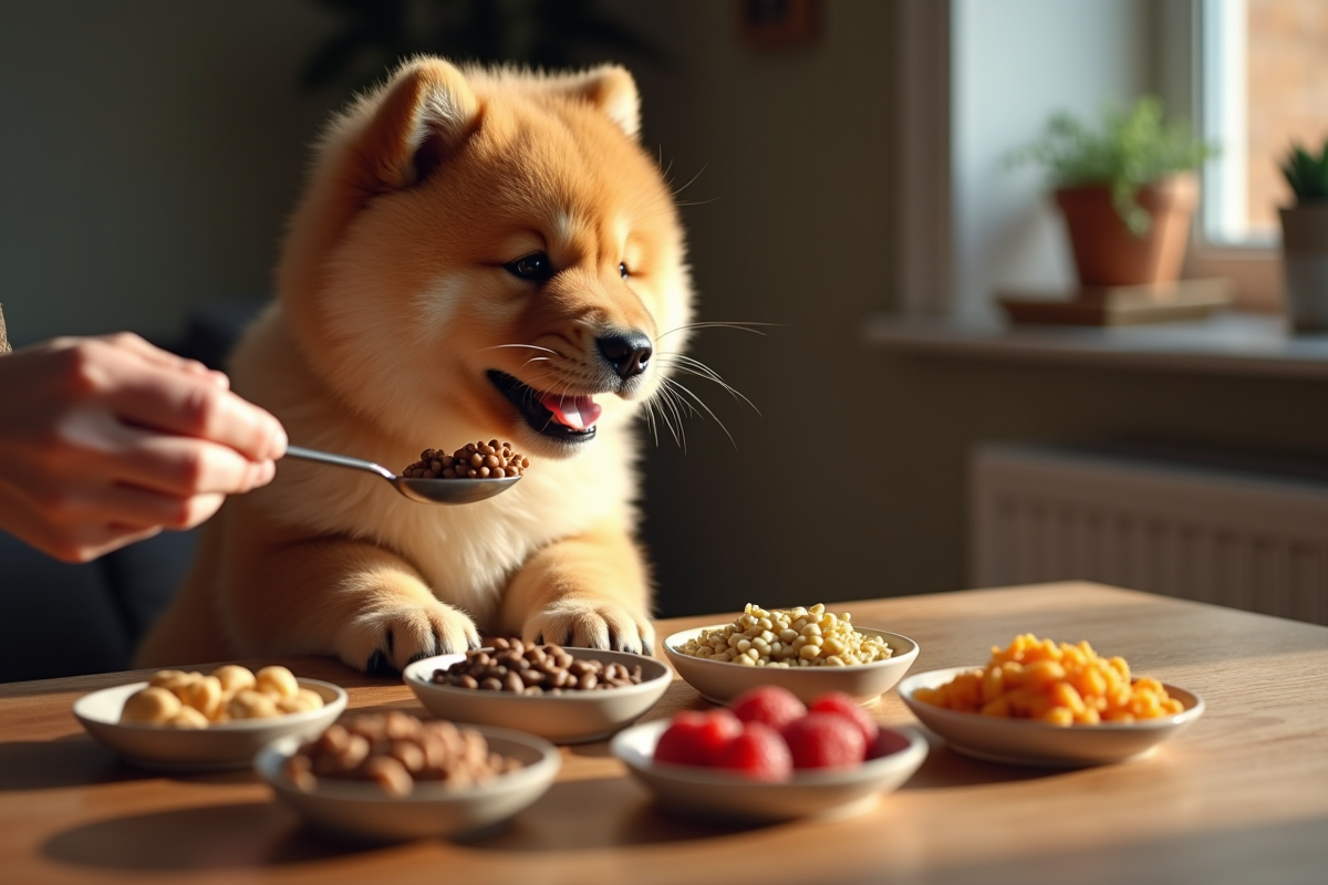 chow-chow nourriture