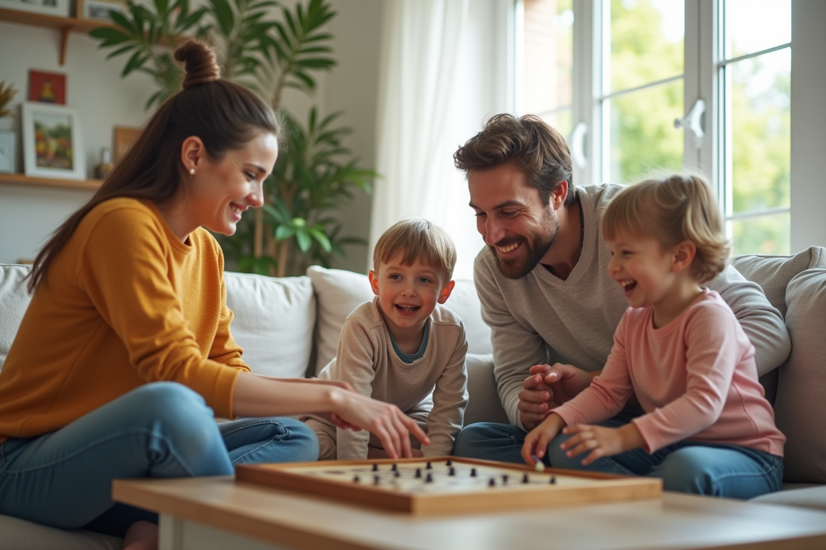 famille heureuse